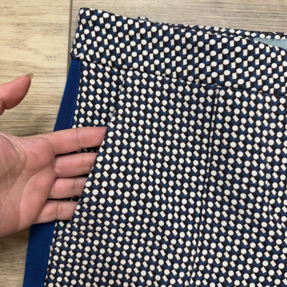 Silvia Tcherassi Patterned Side Stripe Cuffed Cro… - image 3